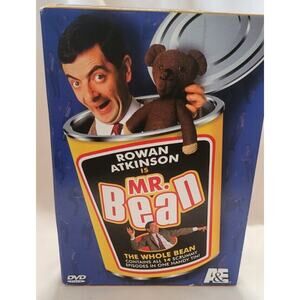 Mr Bean The Whole Bean Rowan Atkinson 3 DVD Set 14 Episodes Documentary SH